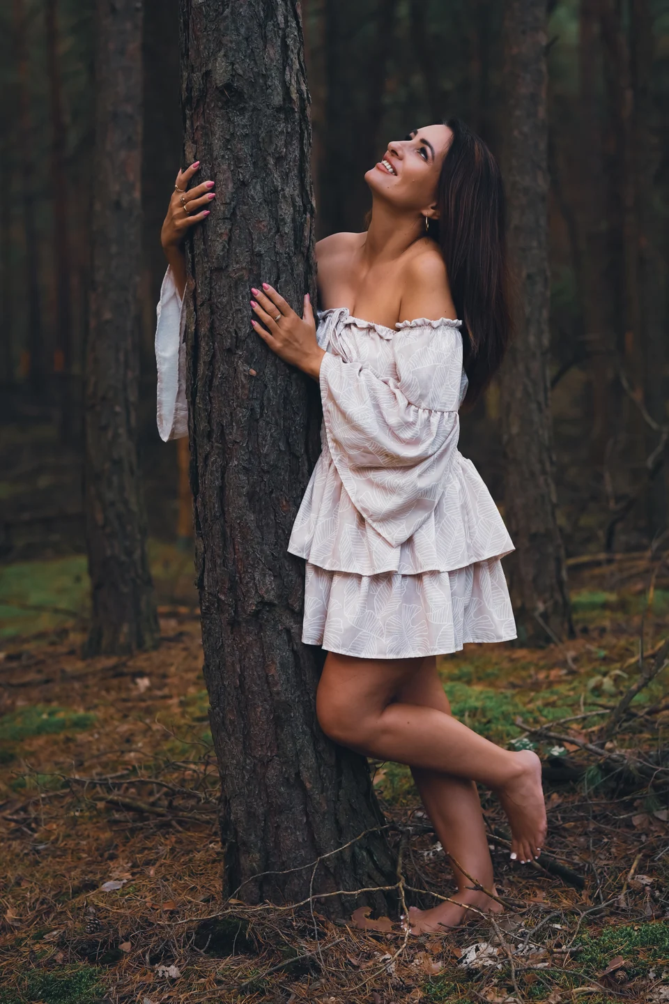 Kobiecy portret plenerowy — fotografia Elżbiety Różyckiej, Złote Kadry