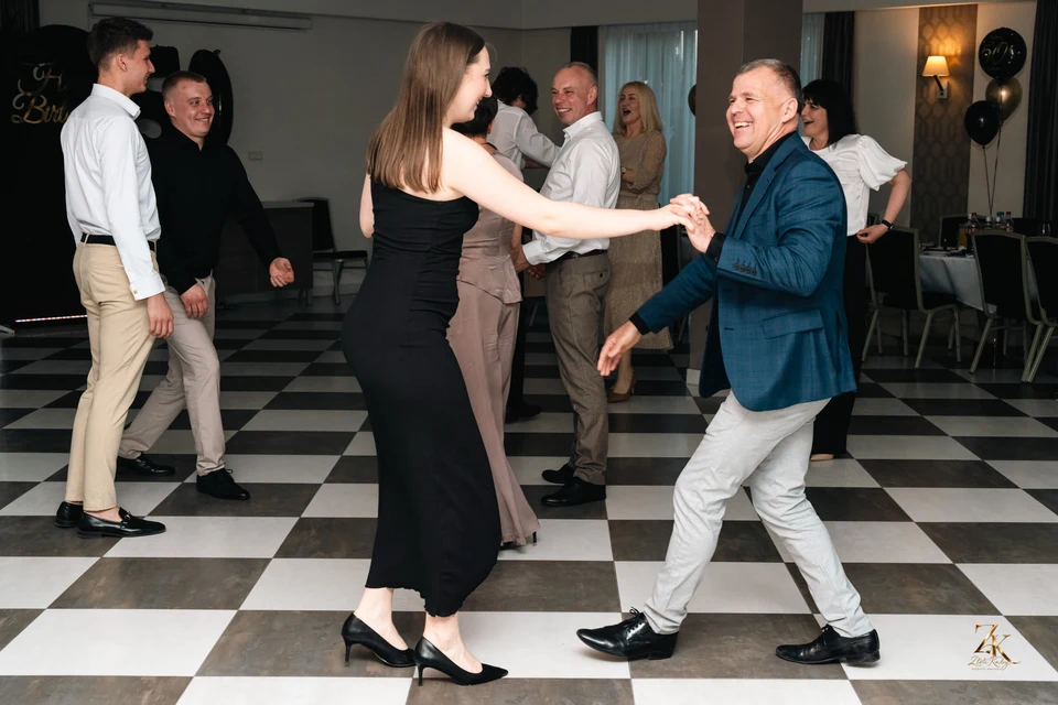 Taniec podczas jubileuszowego wieczoru