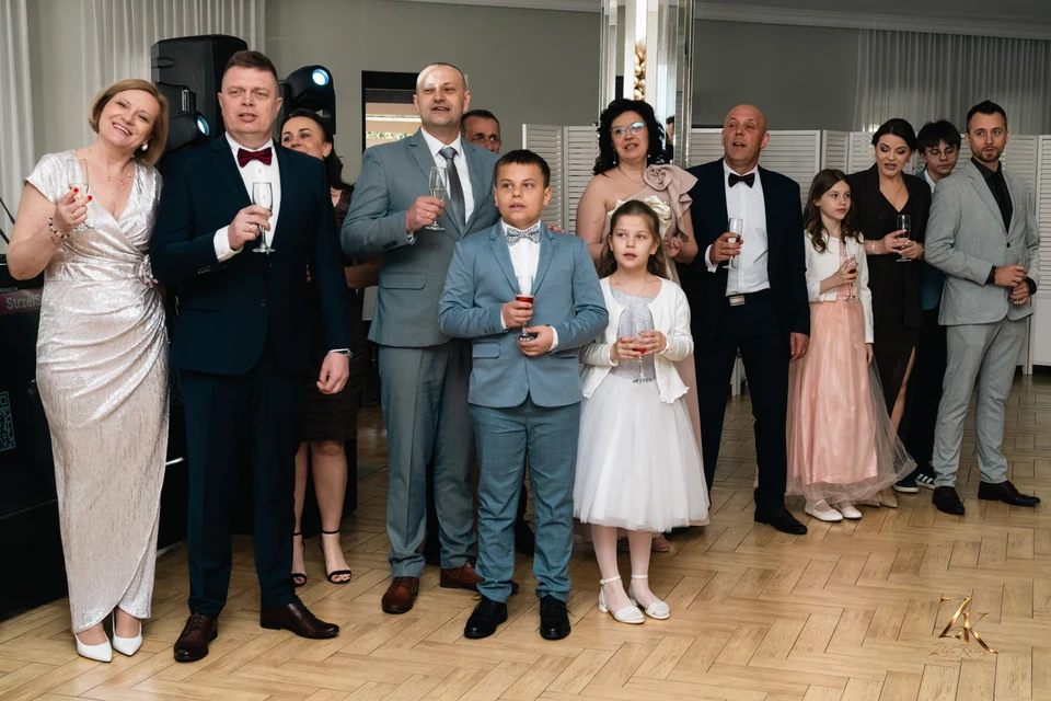 Goście podczas wspólnego świętowania — 50. rocznica ślubu