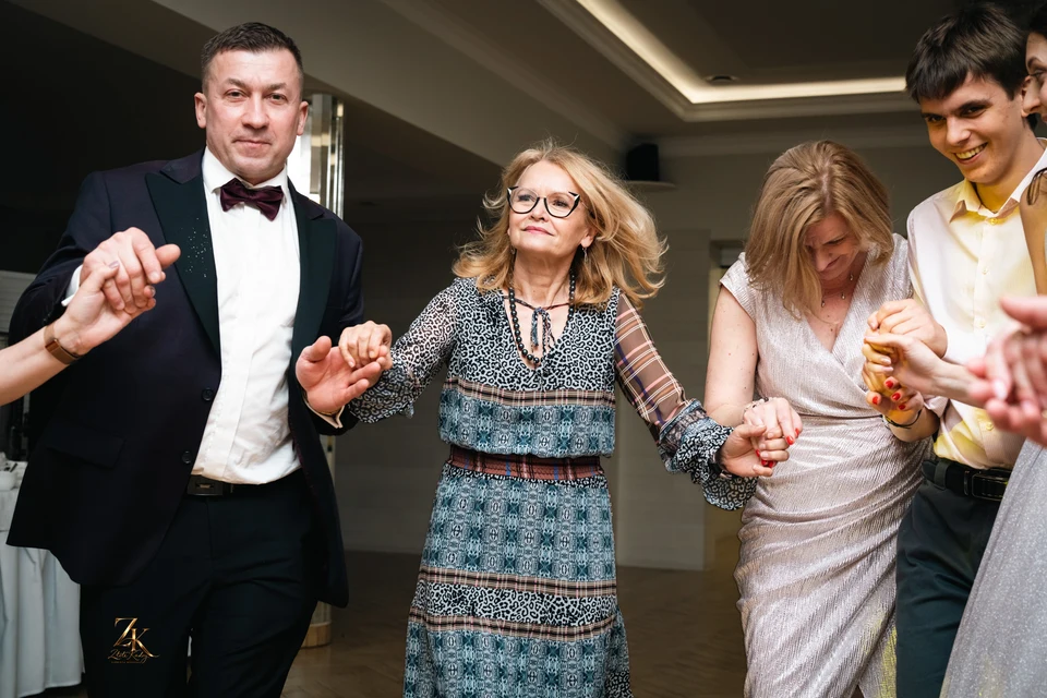 Goście podczas zabawy tanecznej — 50. rocznica ślubu